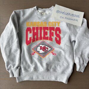90s Vintage Kansas City Chiefs Sweatshirt Retro NFL KC Chiefs Football Shirt Tee